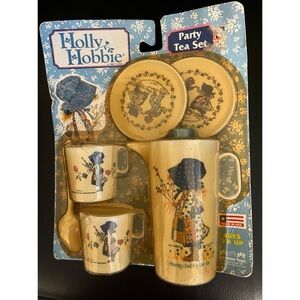 Holly Hobbie Party Tea Set Vintage